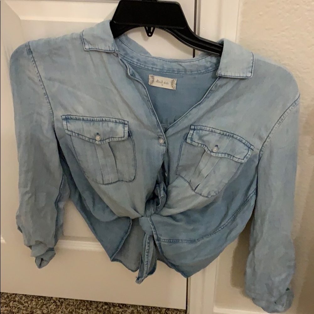 Altered state denim top!